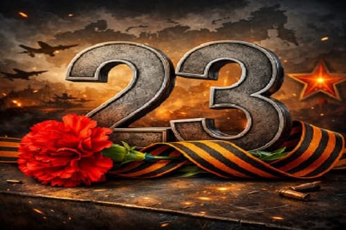 График работы 23 февраля в Мск!